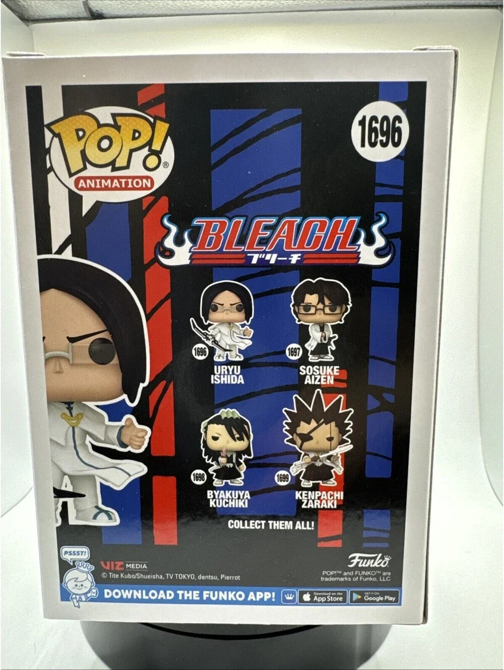 Funko Pop Animation Bleach Uryu Ishida 1696 Vinyl Figure Anime Collectible